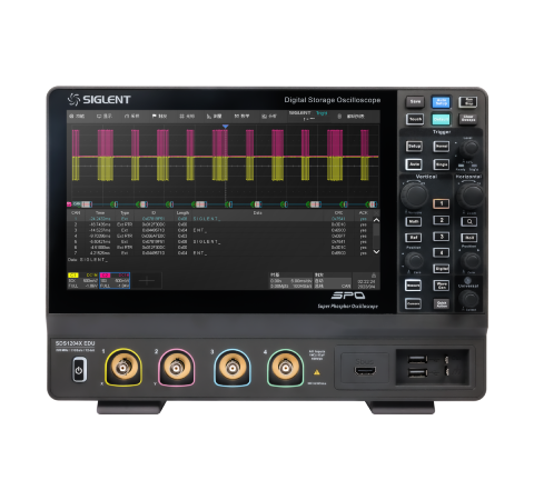SDS1000X EDU系列高分辨率示波器